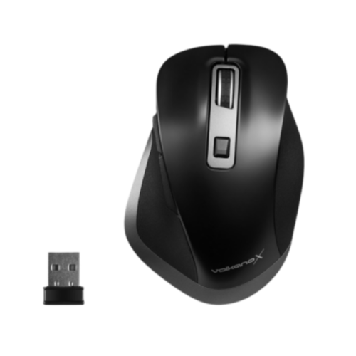 mouse inalambrico recargable volkanox amber series tri mode mouse