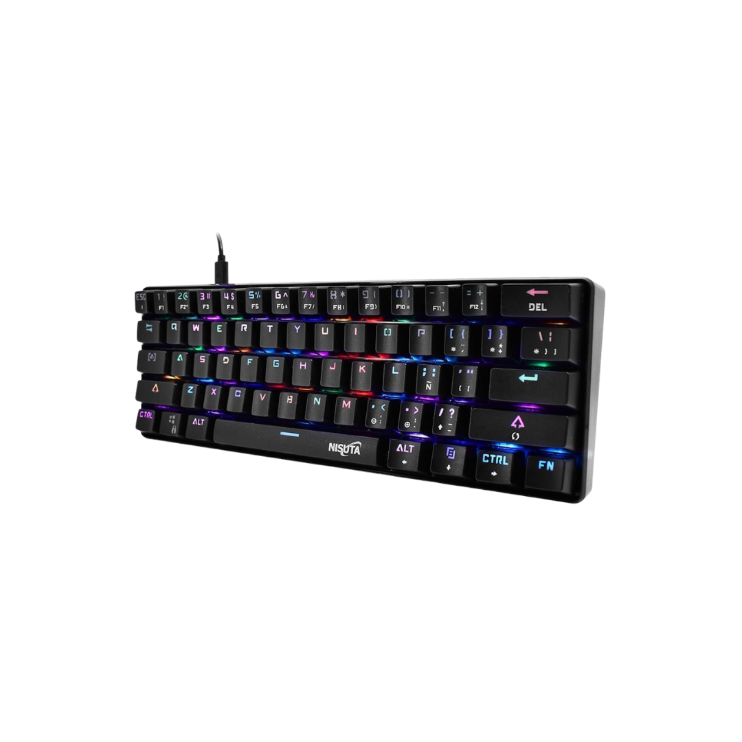 teclado mecanico gamer rgb de 61 teclas con software teclado mecanico gamer rgb de 61 teclas con software
