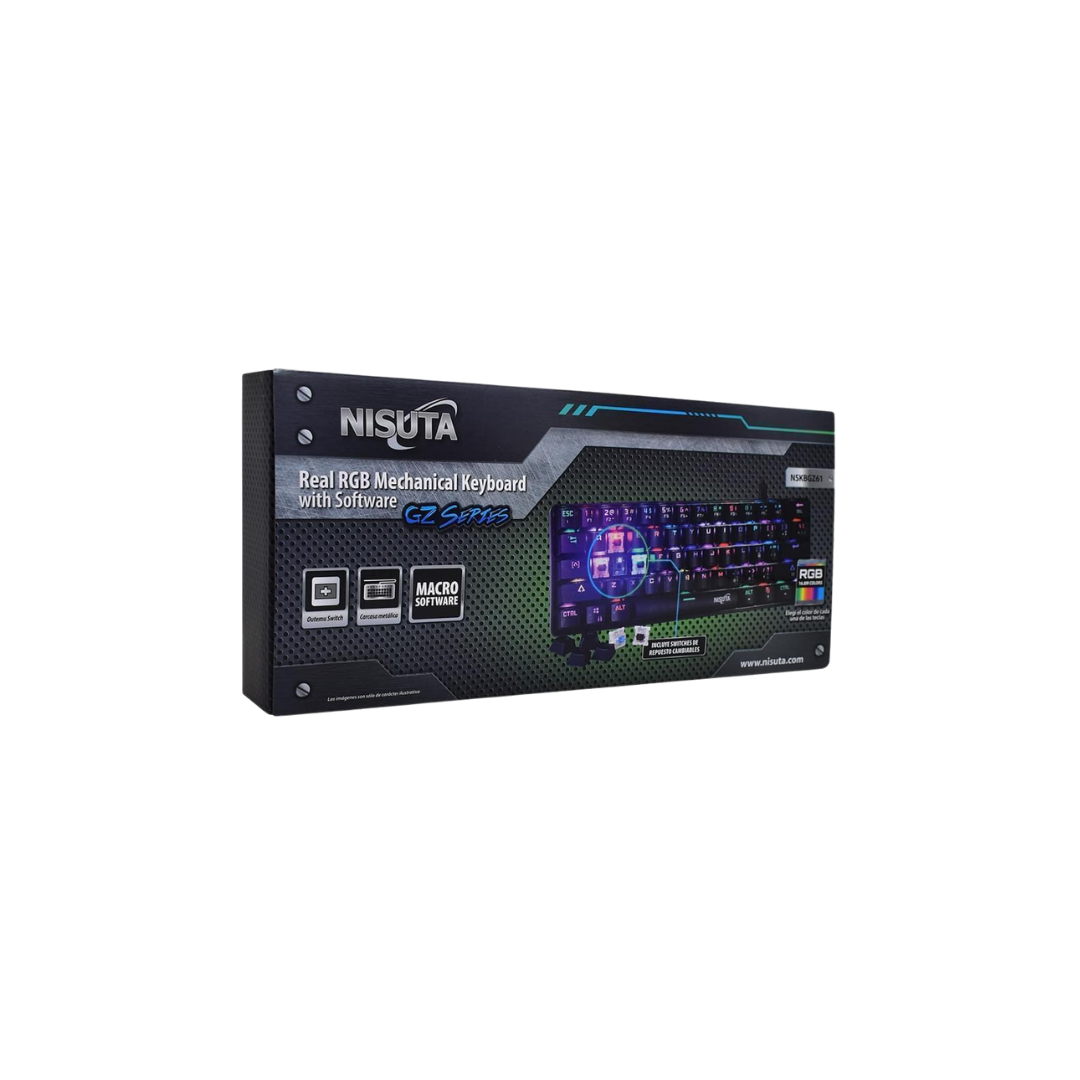 teclado mecanico gamer rgb de 61 teclas con software teclado mecanico gamer rgb de 61 teclas con software