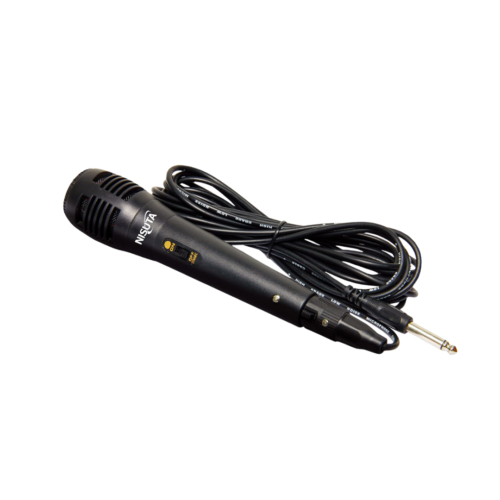 microfono cableado plug 6.3mm con cable de 5m