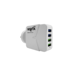cargador de pared con 4 puertos usb de 4.4a