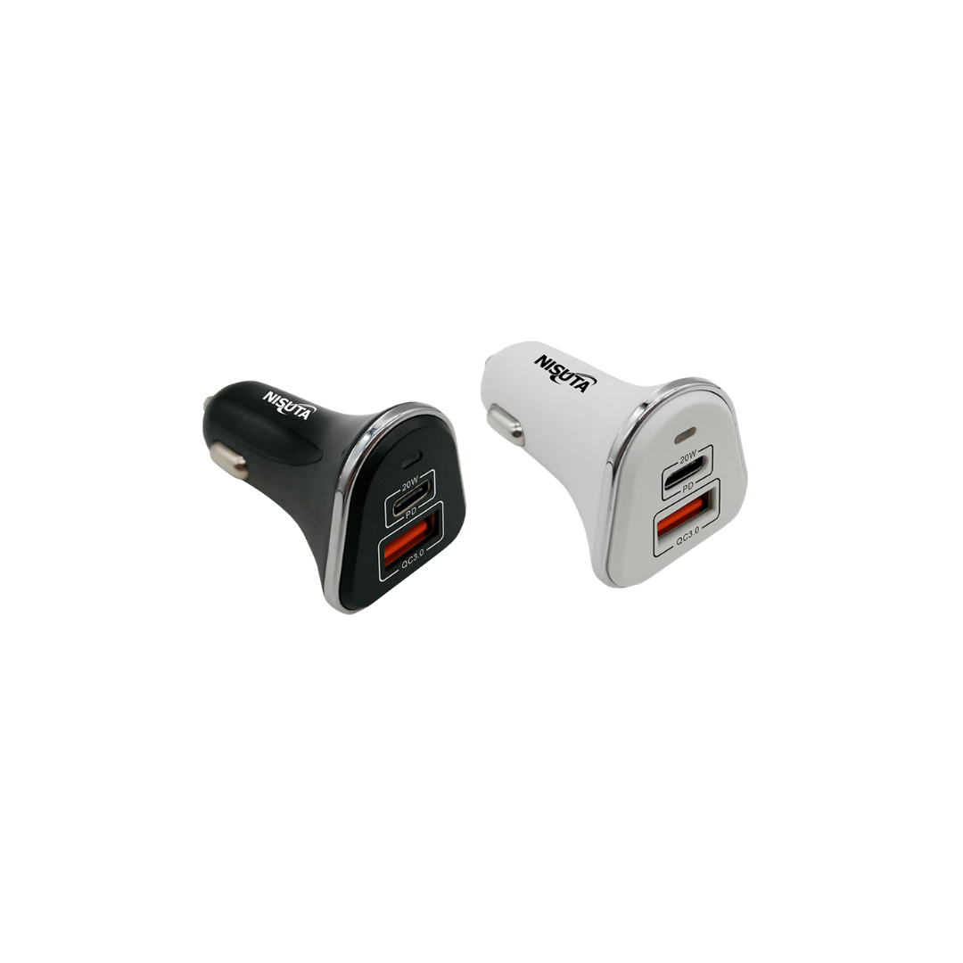 cargador usb doble auto 12/24v de carga rapida qc 3.0 y usb c cargador usb doble auto 12/24v de carga rapida qc 3.0 y usb c