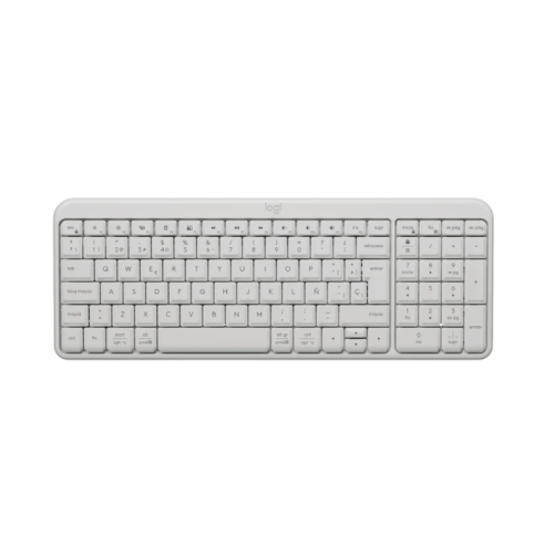 teclado logitech inalambrico k250 blanco