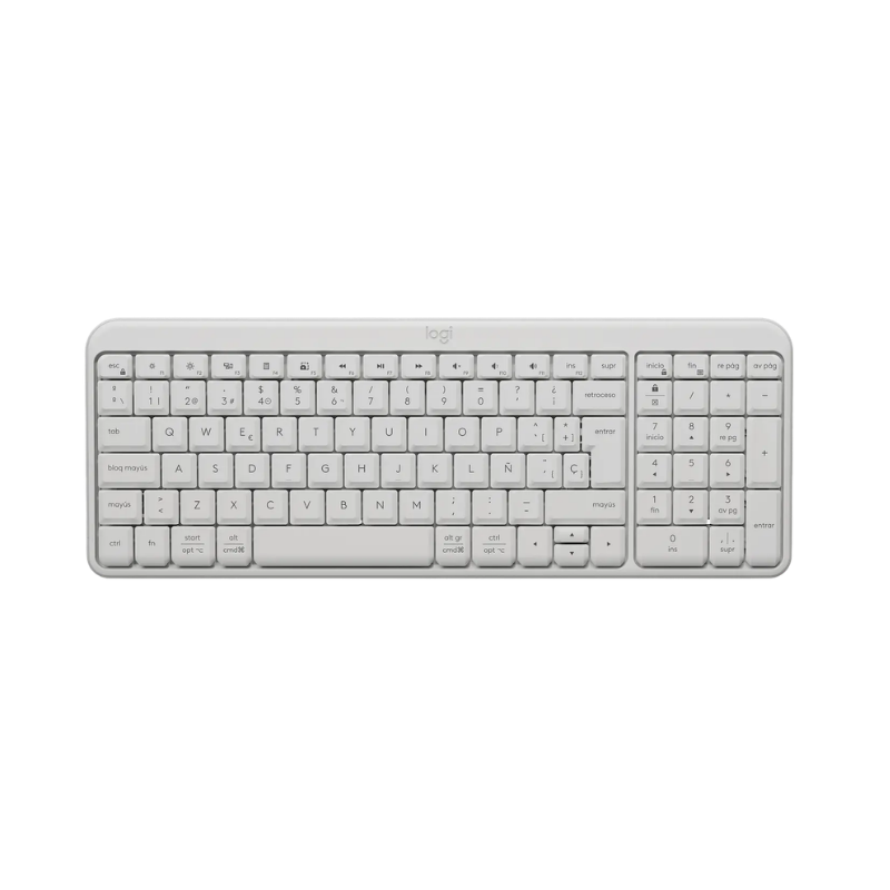 teclado logitech inalambrico k250 blanco teclado logitech inalambrico k250 blanco