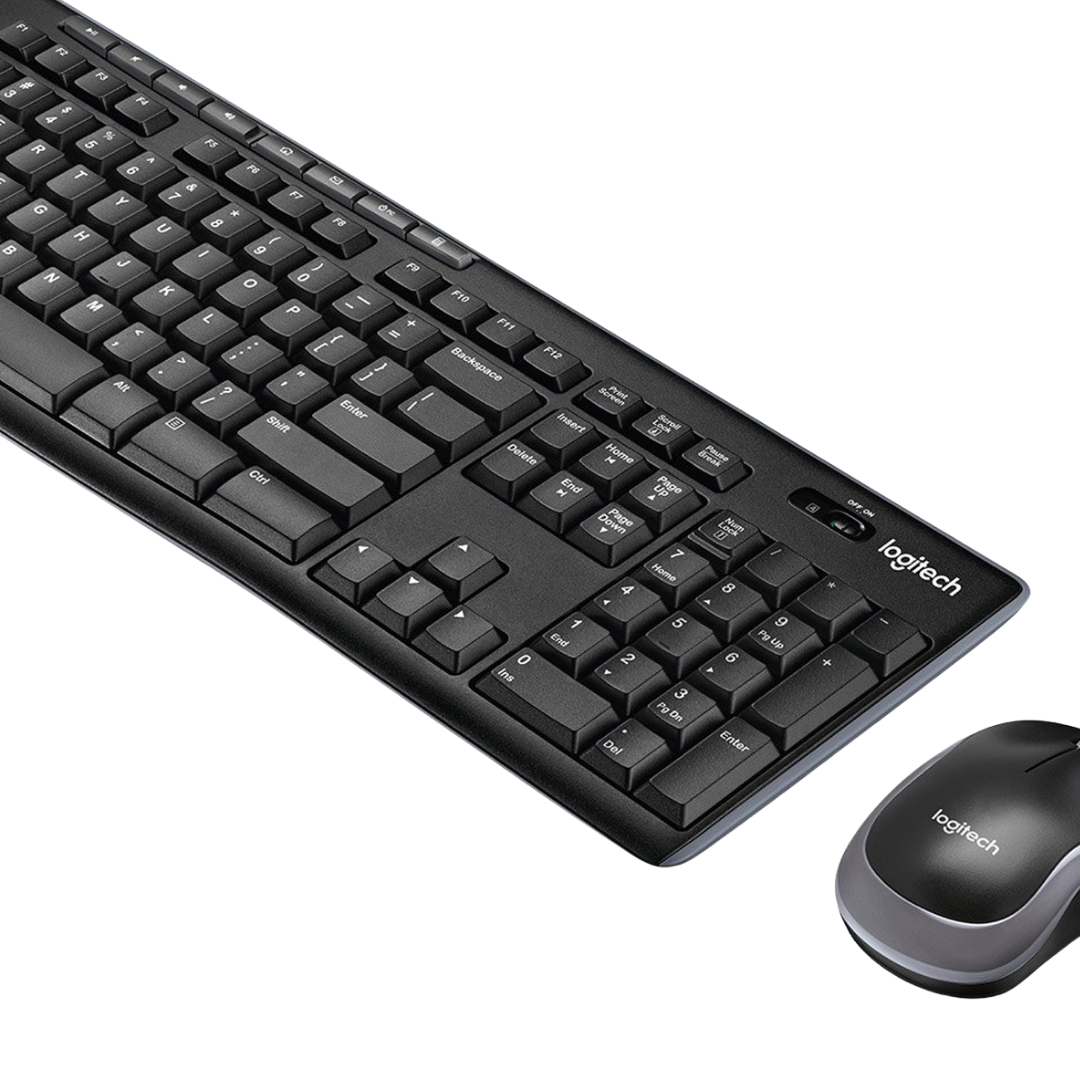 combo teclado y mouse logitech mk270 wireless usb negro combo teclado y mouse logitech mk270 wireless usb negro