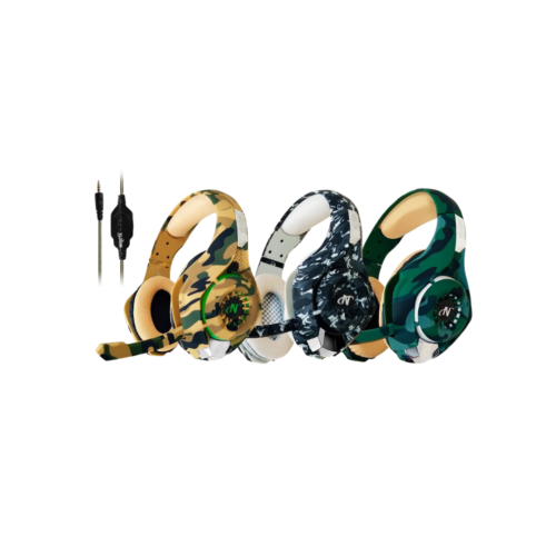 auricular gaming ps4 camuflado vincha con microfono