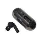 auricular bluetooth earbuds con cajita recargable negro