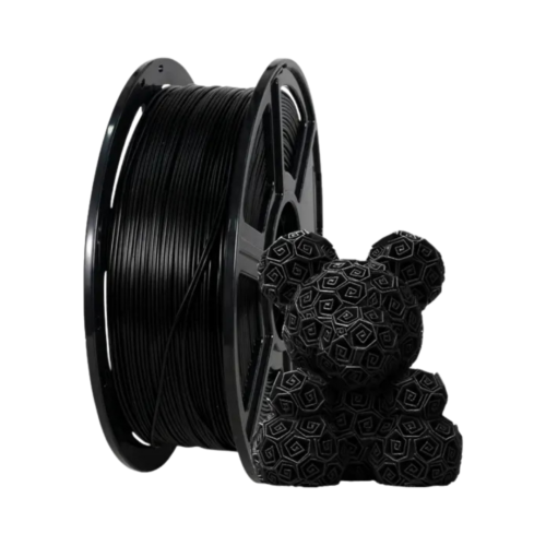 filamento flashforge pla 1.75mm 1 kg negro