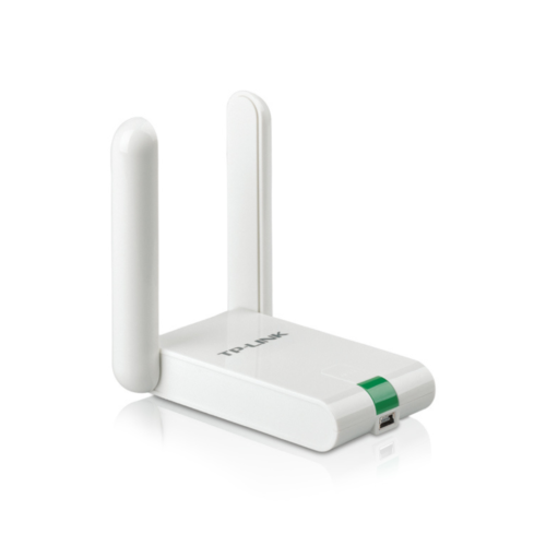placa de red usb tp link tl wn822n 2 antenas wire