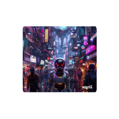 mouse pad 450 x 400 x 4mm gamer xl speed con dise?o neon