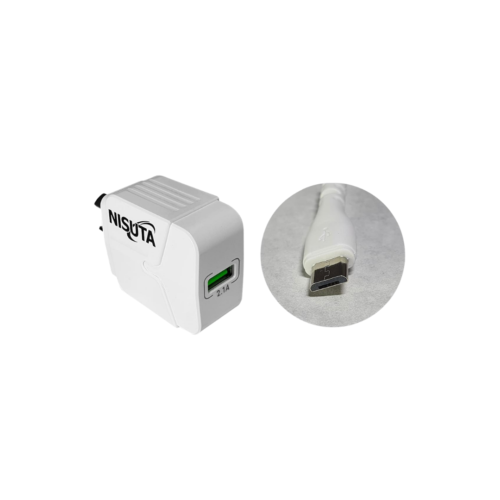 fuente de alimentacion usb 2.1a, cable micro usb 1m