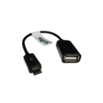 cable micro usb 2.0 otg a usb h de 10cm