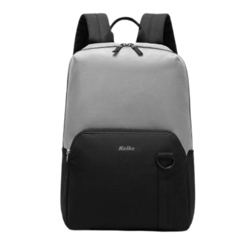 mochila kolke kvm 655 essential negra y gris claro