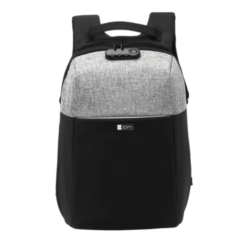 zom mochila gris dark 15.6 usb antirrobo