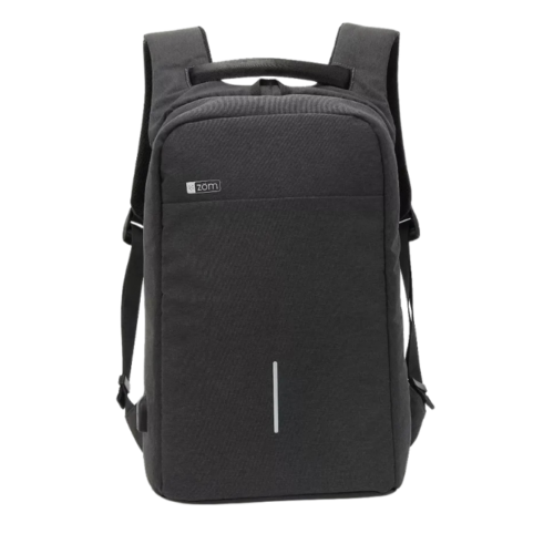 zom mochila gris dark 15.6 usb antirrobo