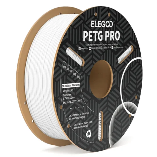 filamento elegoo petg pro 1.75mm 1kg blanco