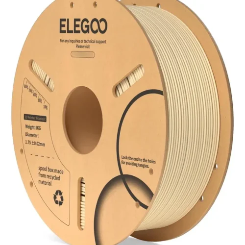 filamento elegoo pla matte 1.75mm 1kg beige