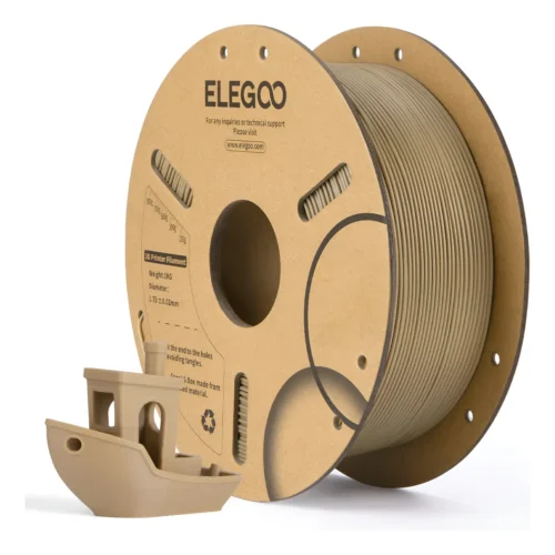 filamento elegoo pla 1.75mm 1kg madera relleno