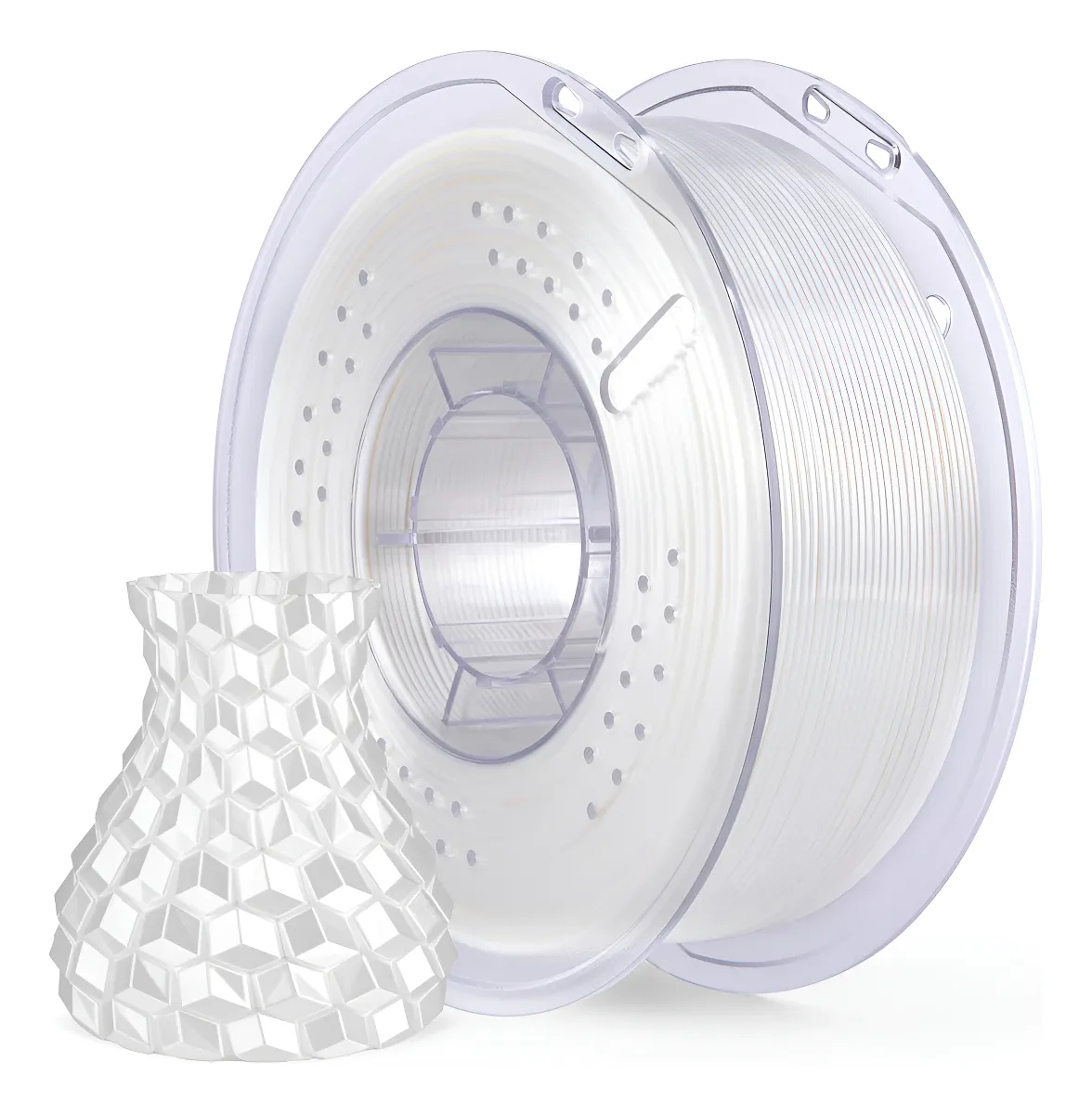 filamento elegoo silk 1.75mm 1 kg blanco filamento elegoo silk 1.75mm 1 kg blanco