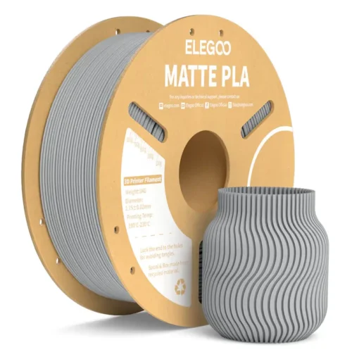 filamento elegoo pla matte 1.75mm 1kg gris pizarra