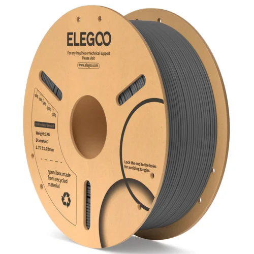 filamento elegoo pla 1,75mm 1kg gris profundo