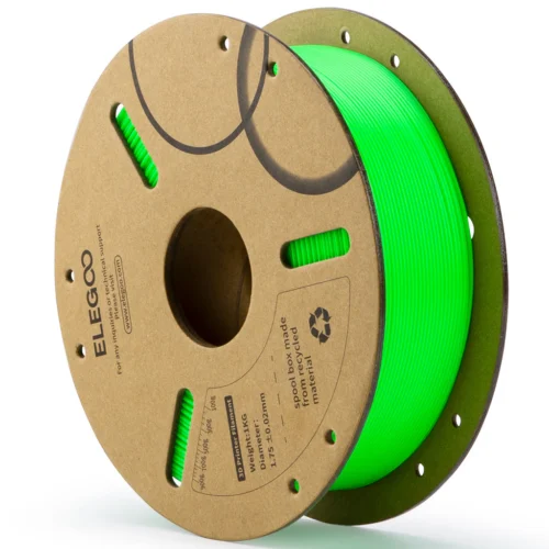 filamento elegoo pla 1,75mm 1kg verde claro