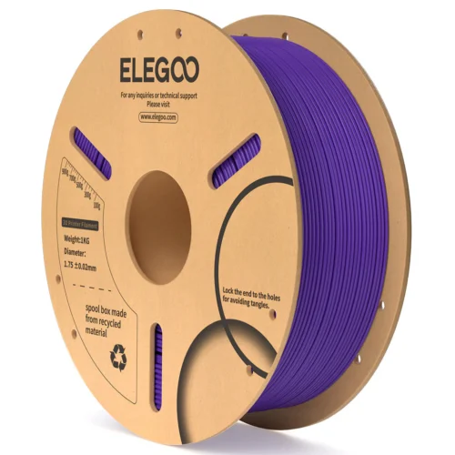 filamento elegoo pla 1,75mm 1kg purpura