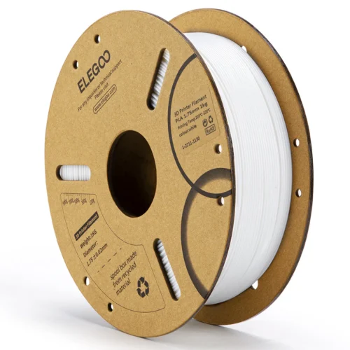 filamento elegoo pla 1,75mm 1kg blanco