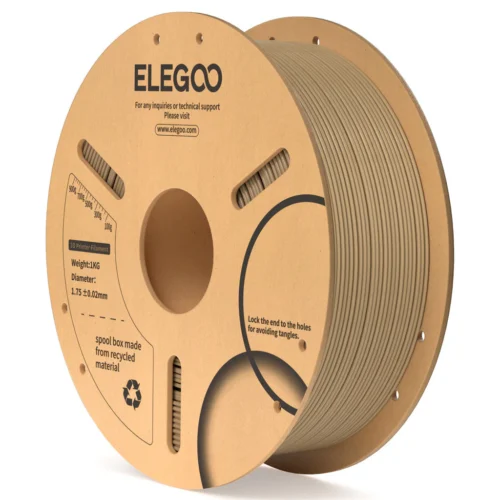 filamento elegoo pla 1,75mm 1kg madera