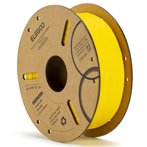 filamento elegoo pla 1,75mm 1kg amarillo