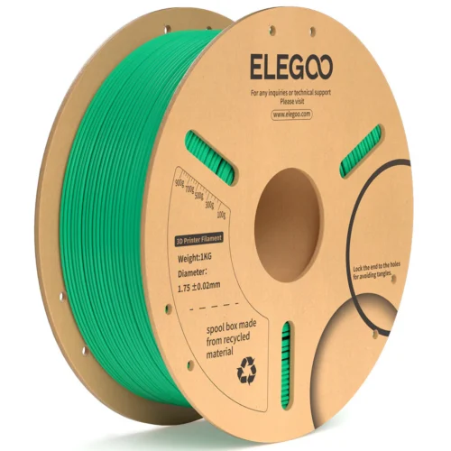 filamento elegoo pla 1,75mm 1kg verde marino