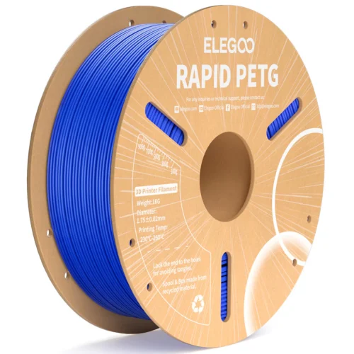 filamento elegoo petg rapida 1.75mm 1kg azul