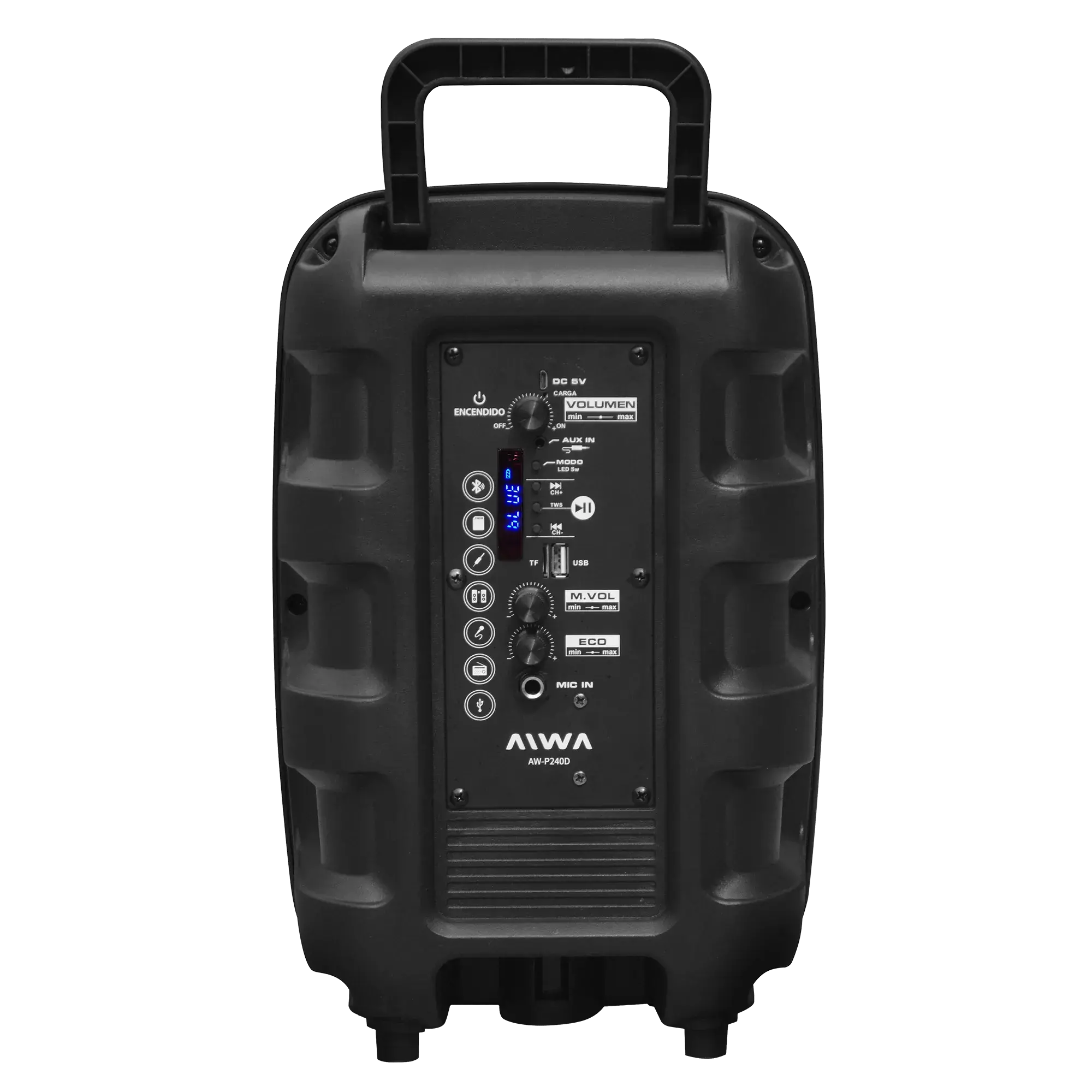 parlante aiwa aw p240d 2500w aiwa parlante aiwa aw p240d 2500w aiwa