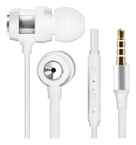 auriculares volkano alloy blanco volkano