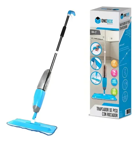 trapeador de piso con rociador one box