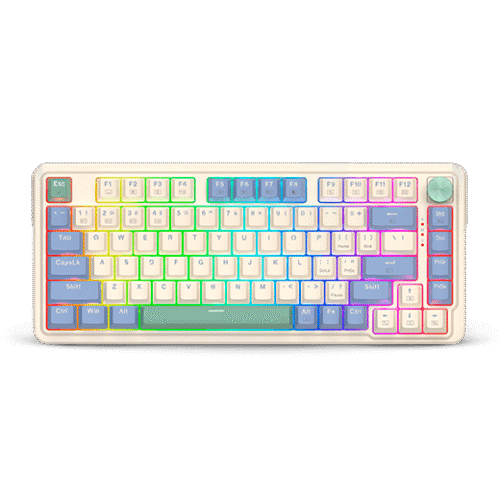 teclado inalambrico mecanico redragon ucal pro white redragon