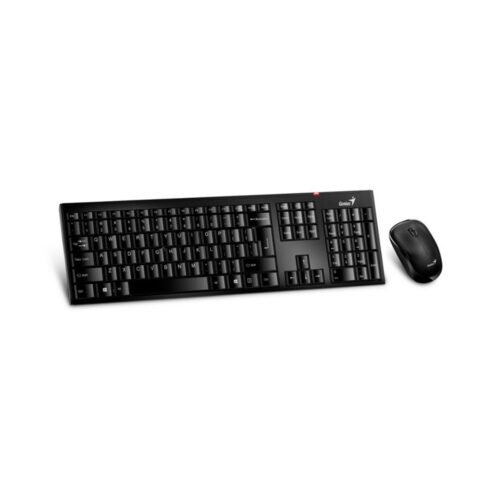teclado+mouse wireless genius slimstar 8000se black genius