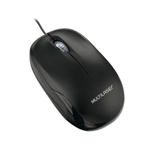 mouse optico multilaser usb negro kolke