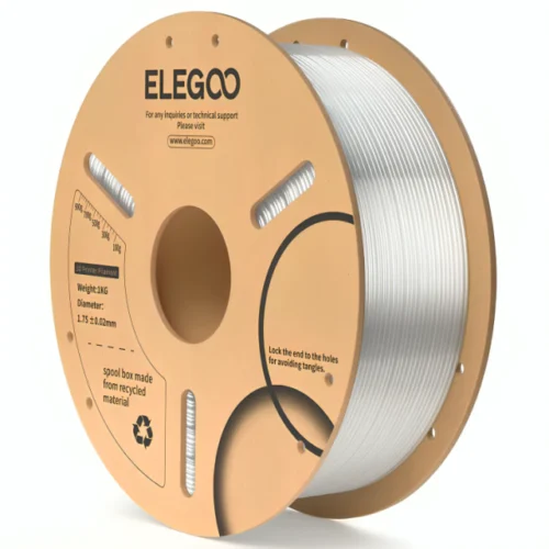 filamento elegoo pla 1,75mm 1kg natural elegoo