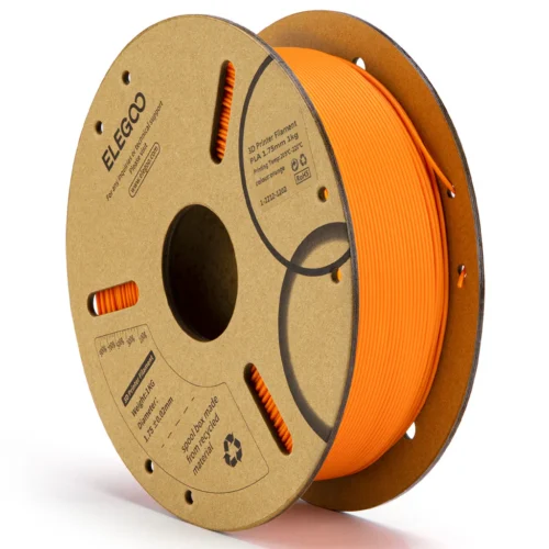 filamento elegoo pla 1,75mm 1kg naranja elegoo