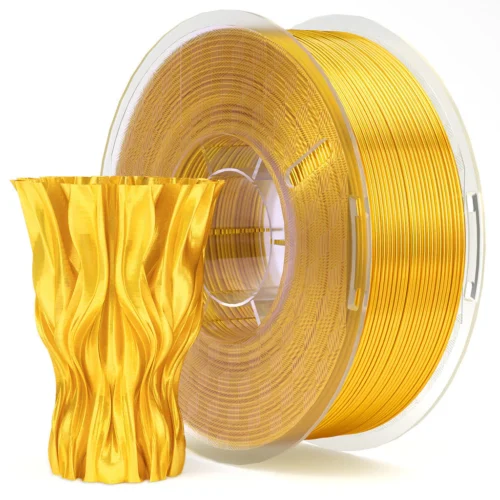 filamento elegoo pla silk 1.75mm 1kg dorado elegoo