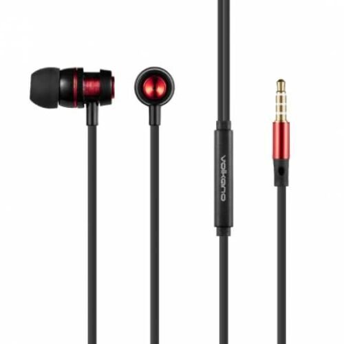 auriculares volkano alloy rojo volkano