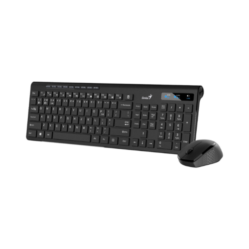 teclado+mouse wireless + bt genius ss8230 black genius