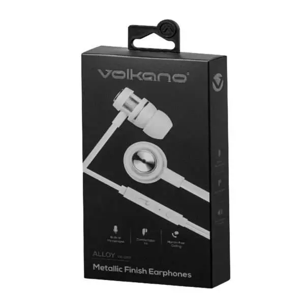 auriculares volkano alloy blanco volkano auriculares volkano alloy blanco volkano