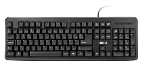 teclado maxell kb 90 negro maxell