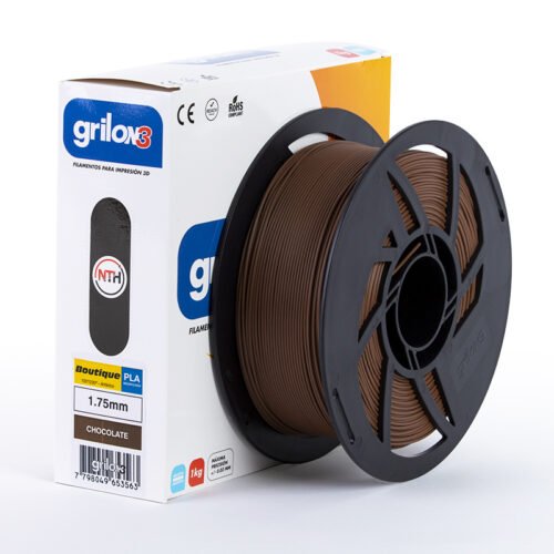filamento monofilamento 3d grilon3 boutique chocolate 1.75 x 1kg grilon 3