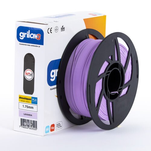 filamento monofilamento 3d grilon3 boutique lavanda 1.75 x 1kg grilon 3