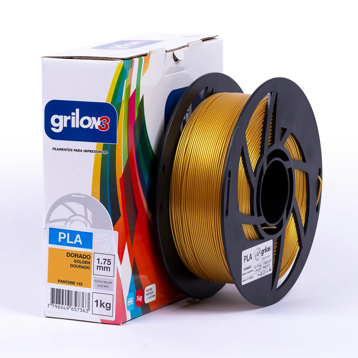 filamento monofilamento 3d grilon3 pla 24 dorado 1.75mm x 1kg grilon 3 filamento monofilamento 3d grilon3 pla 24 dorado 1.75mm x 1kg grilon 3