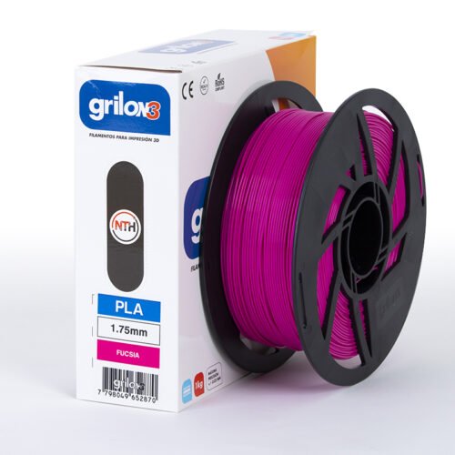 filamento monofilamento 3d grilon3 fucsia 1.75 x 1kg grilon 3