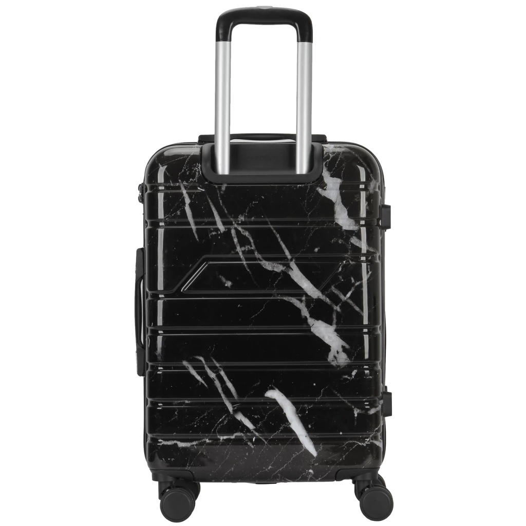 zom valija carry on rigido 20" marble black fansy zom zom valija carry on rigido 20" marble black fansy zom
